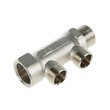 Коллектор 2 выхода 1/2"х3/4" AQUALINK.